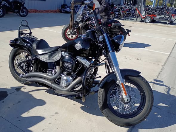 Harley-Davidson after stage 2 paint correction and metal restoration, photo 2