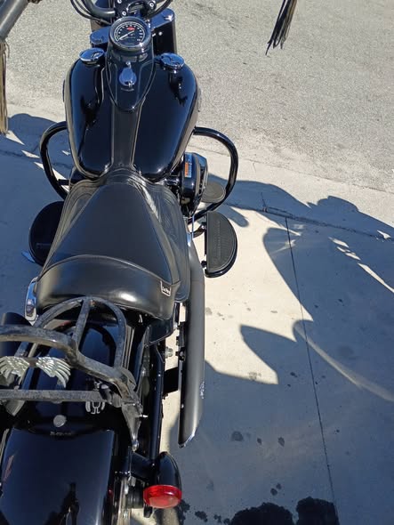 Harley-Davidson after stage 2 paint correction and metal restoration, photo 5