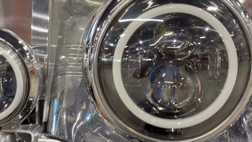 Headlight restoration repair, after video.